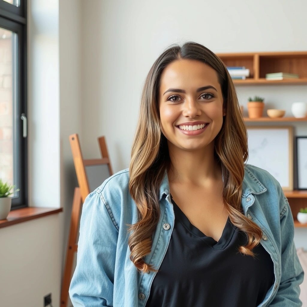 Happy satisfied customer