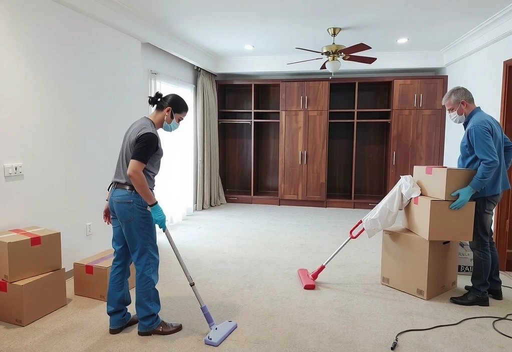 Move-in move-out cleaning service